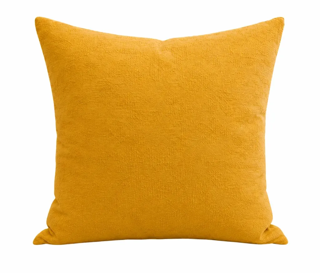 وجه وسادة ديكوري  (Yellow)