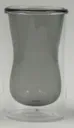 كوب زجاجي طويل
