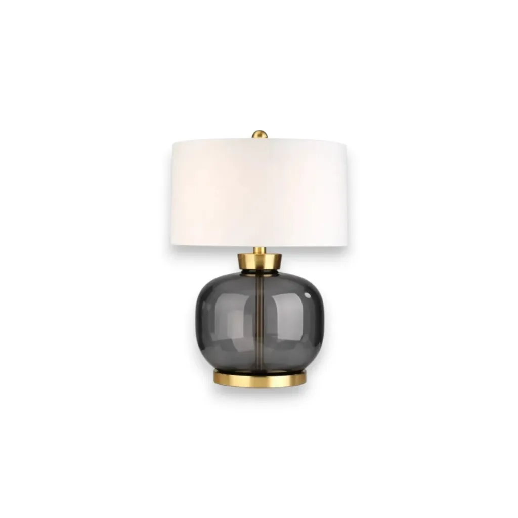 [90411  taple lamp] Blue taple lamp 42*42*63.5cm