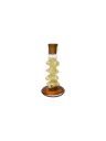 Glass Candlestick Holder