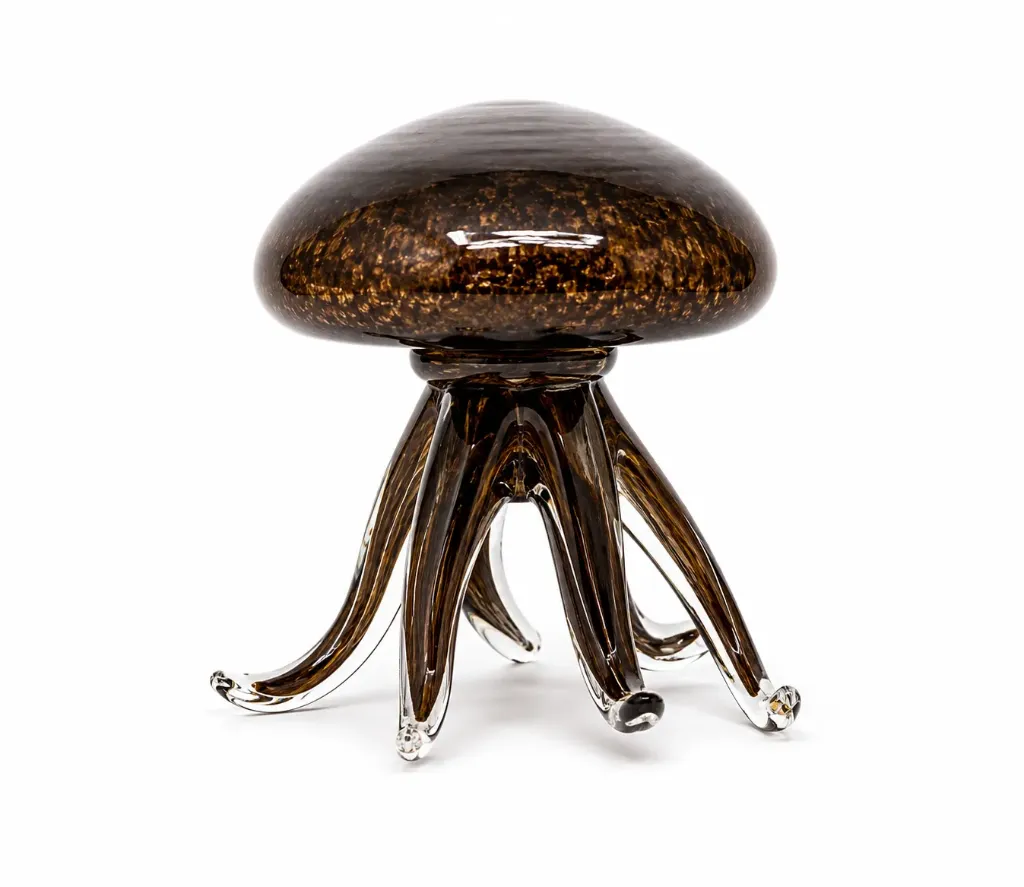 Handblown Glass Jellyfish