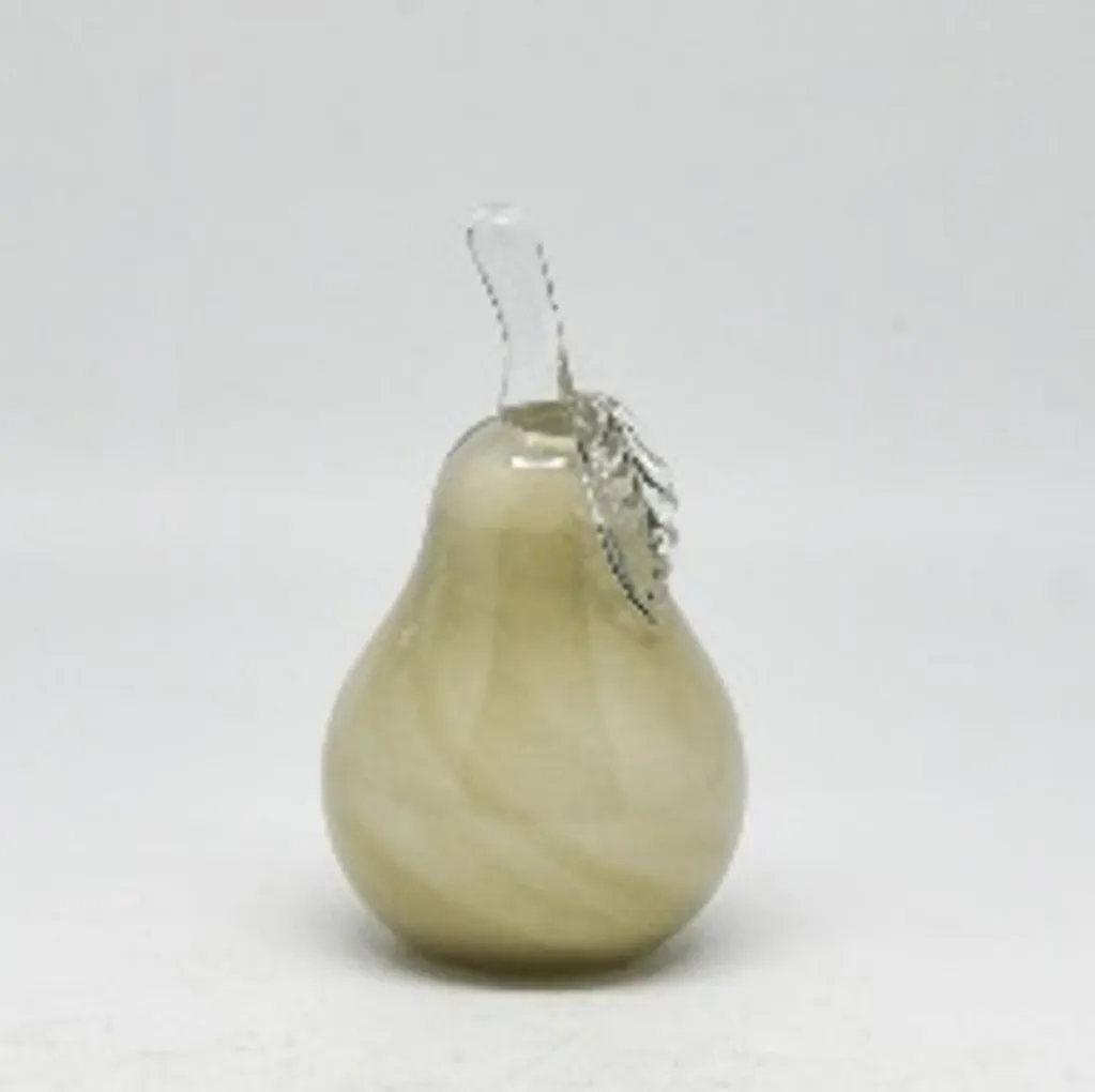 Handblown Glass Pear