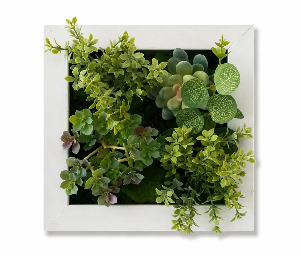 [XK-46] Grass Blocks (White, Square)