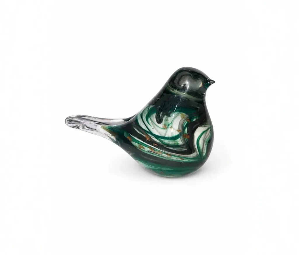[PT85] عصافير زجاج (Small, Blue & Green)