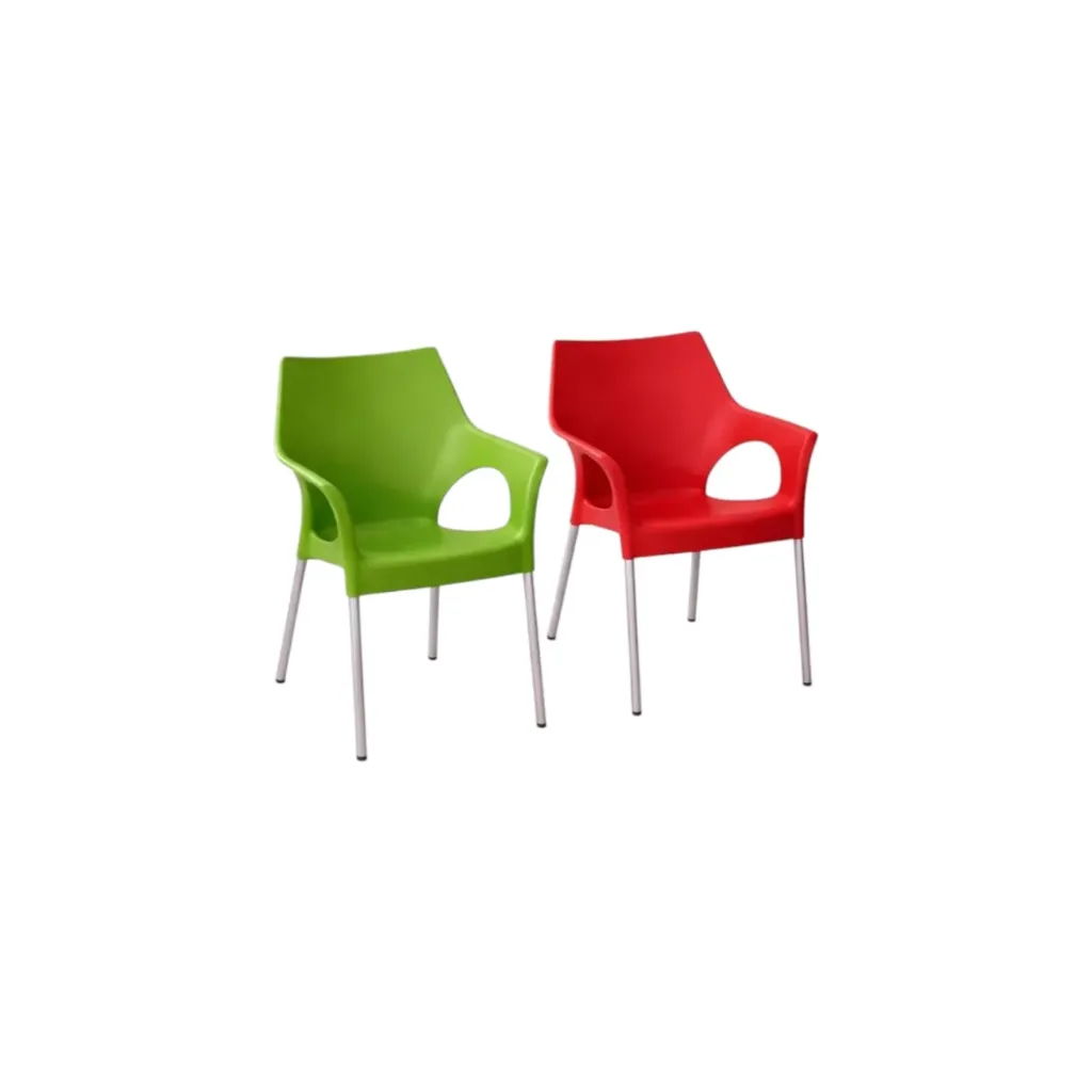 كرسي بامبو   (Bamboo 1, White)