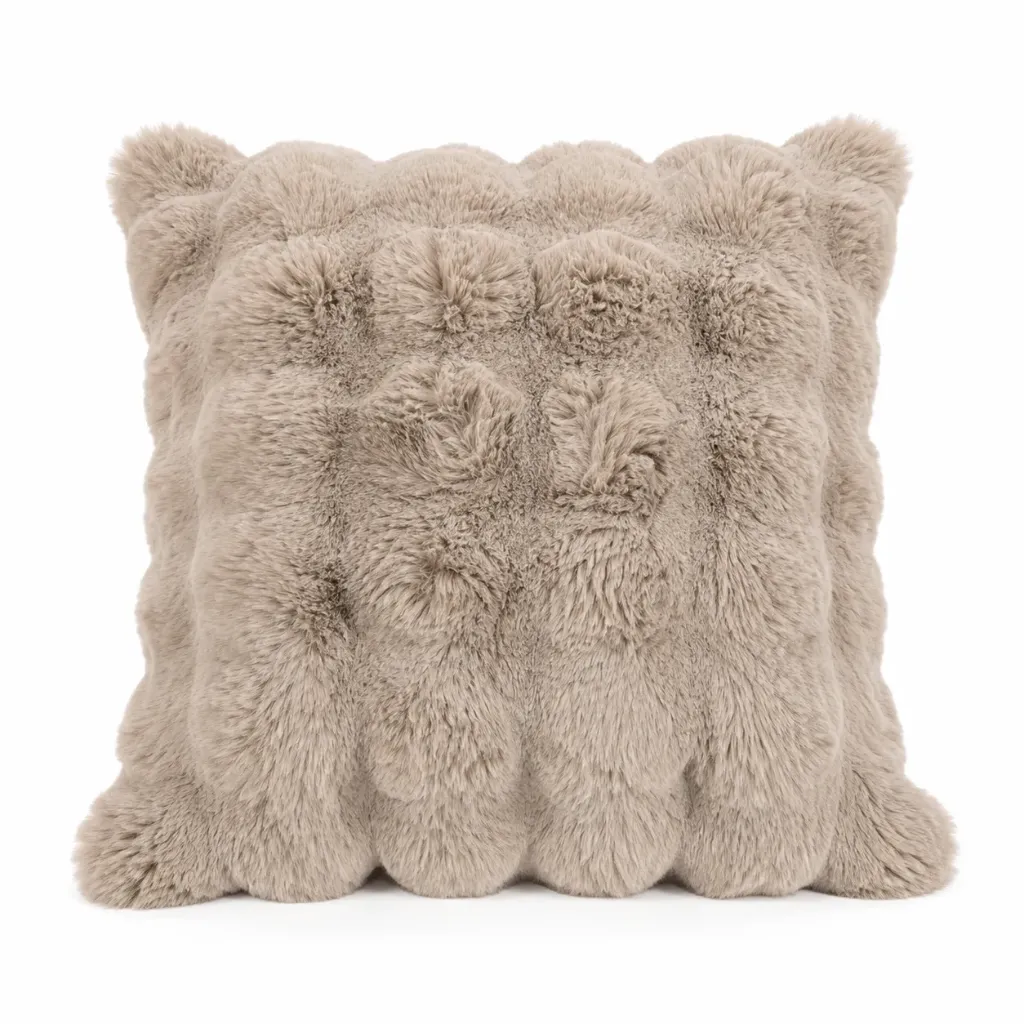 كوشينز فرو مطبطب  (Beige)