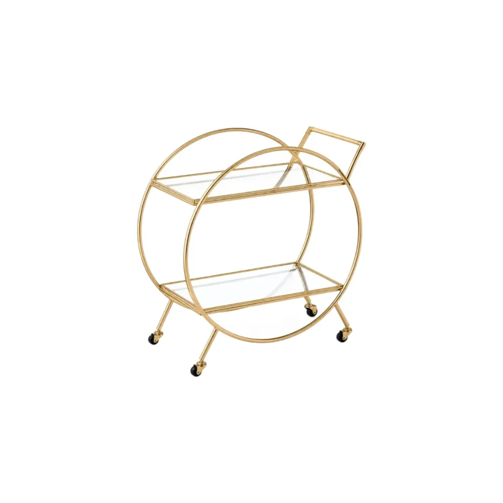[95220] round 2-Tier Trolly (Small)