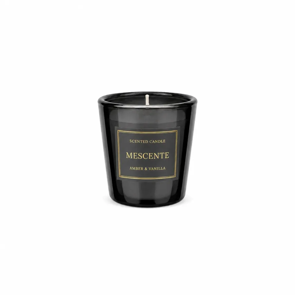 Candle with a jar