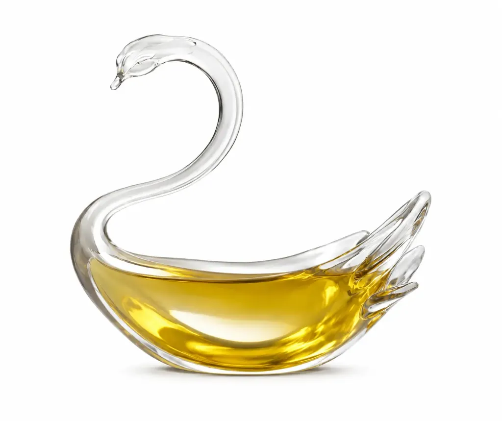 [DW49] ديكور وزة زجاج (Large)