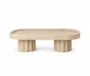 Travertine Candle Holder