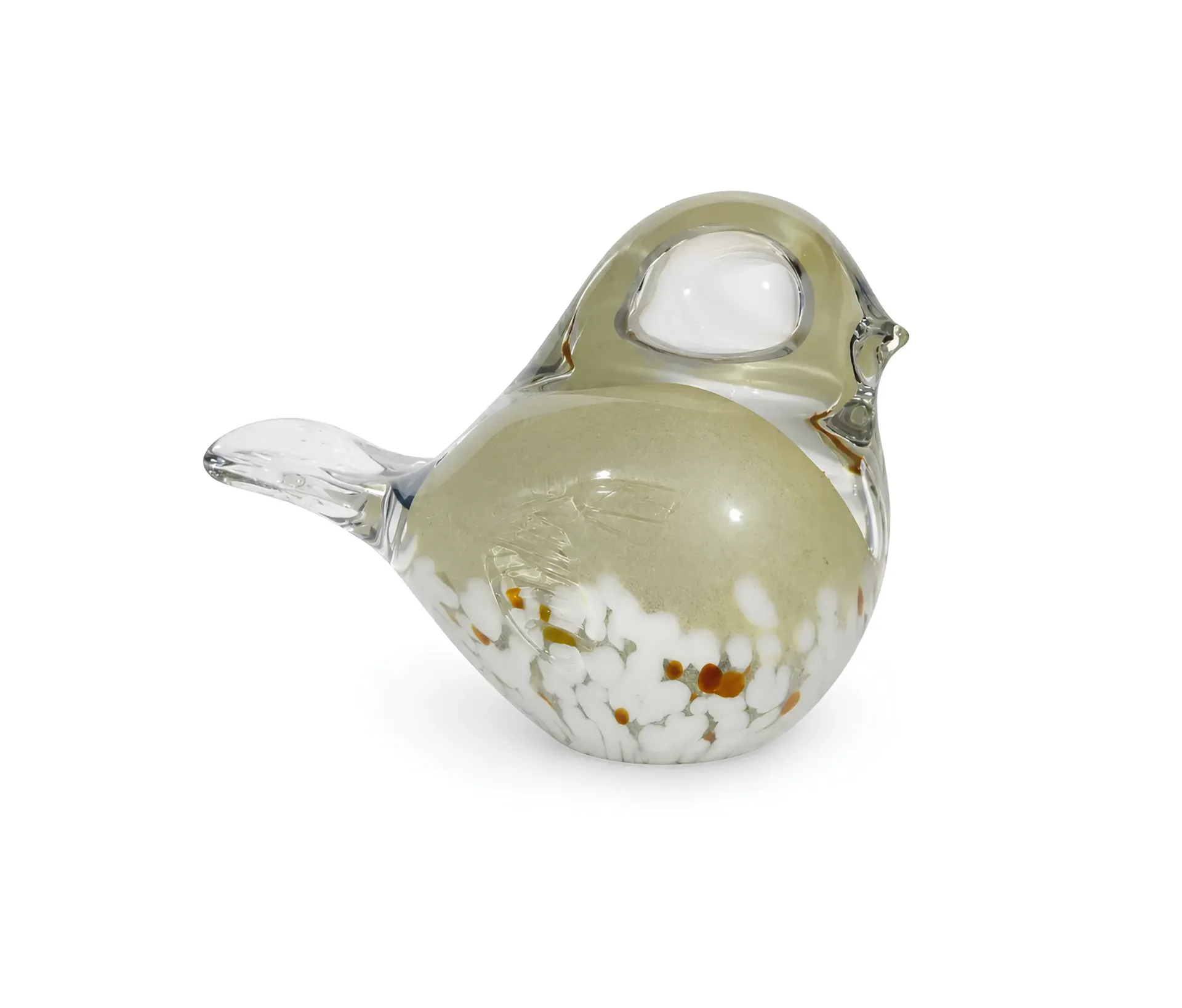 [BIRDCY عصفور كرستال اصفر] عصفور زجاجي (Yellow)