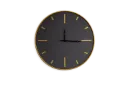 ساعة حائط سوداء