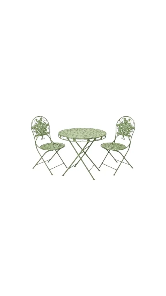 [RD90246] طاولة عصرية مع كرسيين  (model 1)