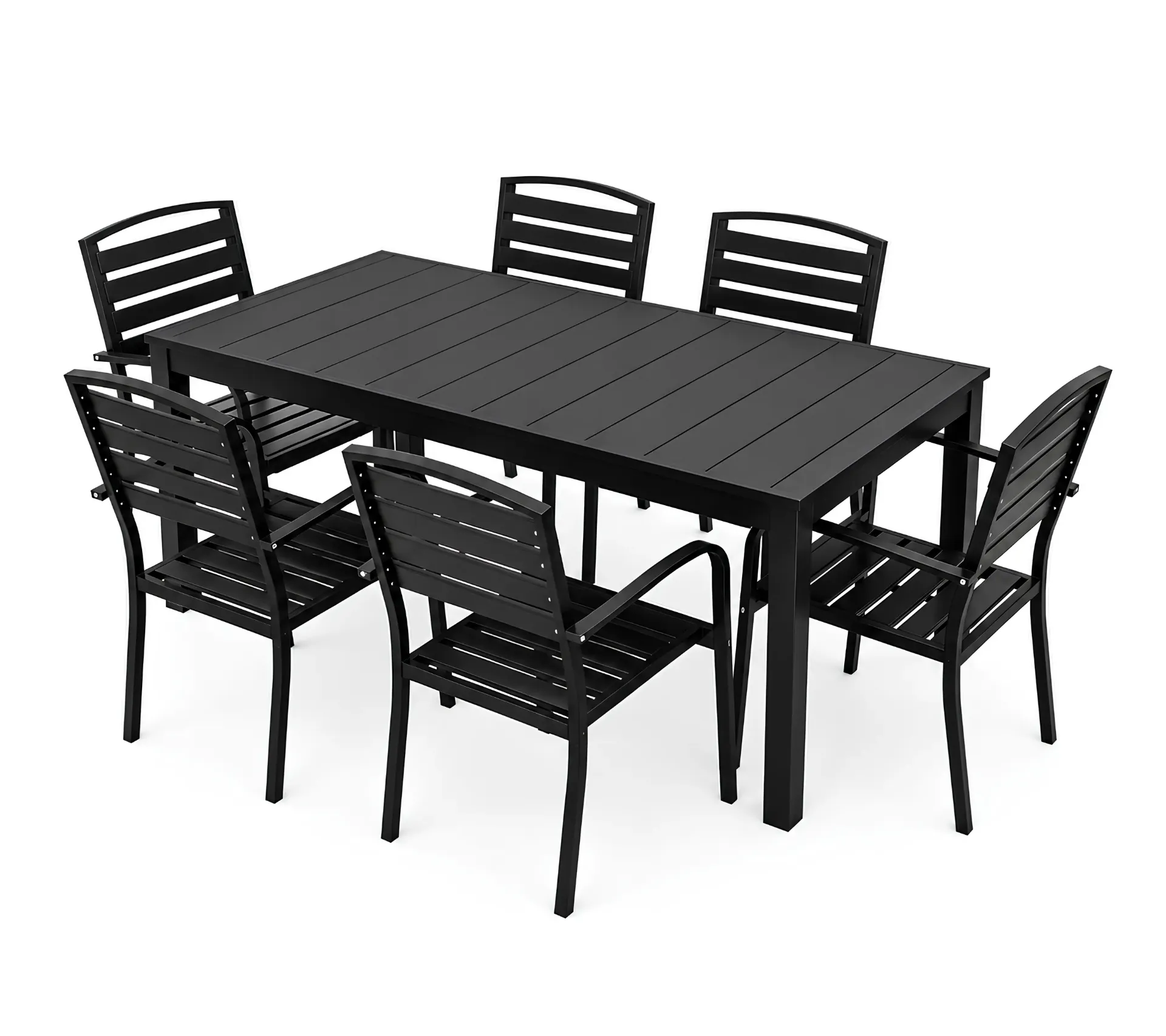 [HY-011 ستة كراسي] طاولة مع مجموعة من الكراسي (6 Chairs)