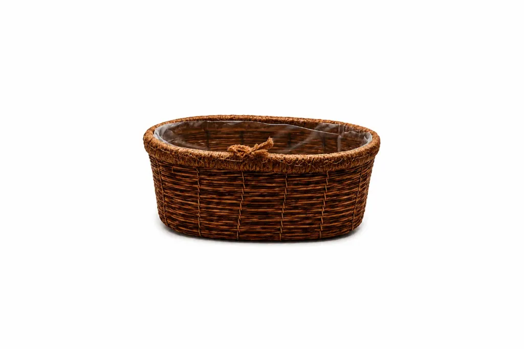oval wicker basket